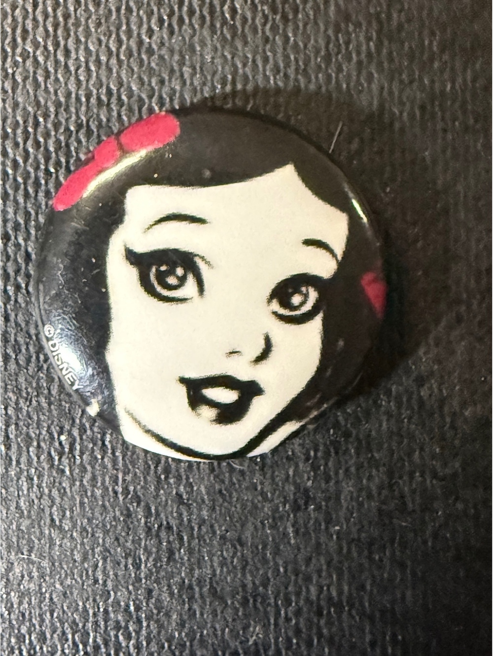 Vintage Disney Snow White Pinback Button
